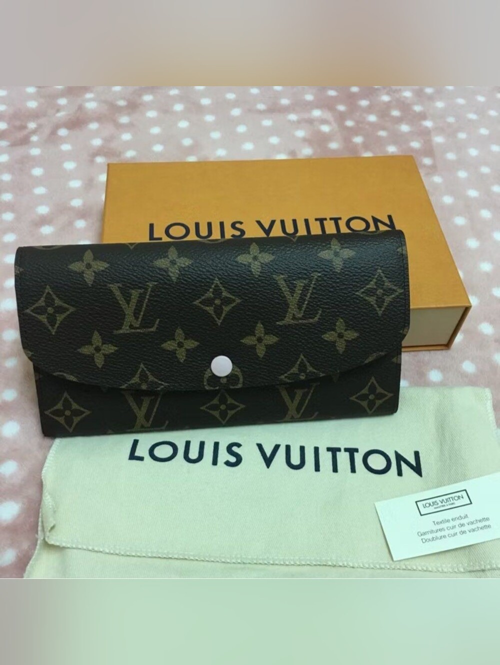 Louis Vuitton Monogram Canvas Continental Wallet - Dark Brown
